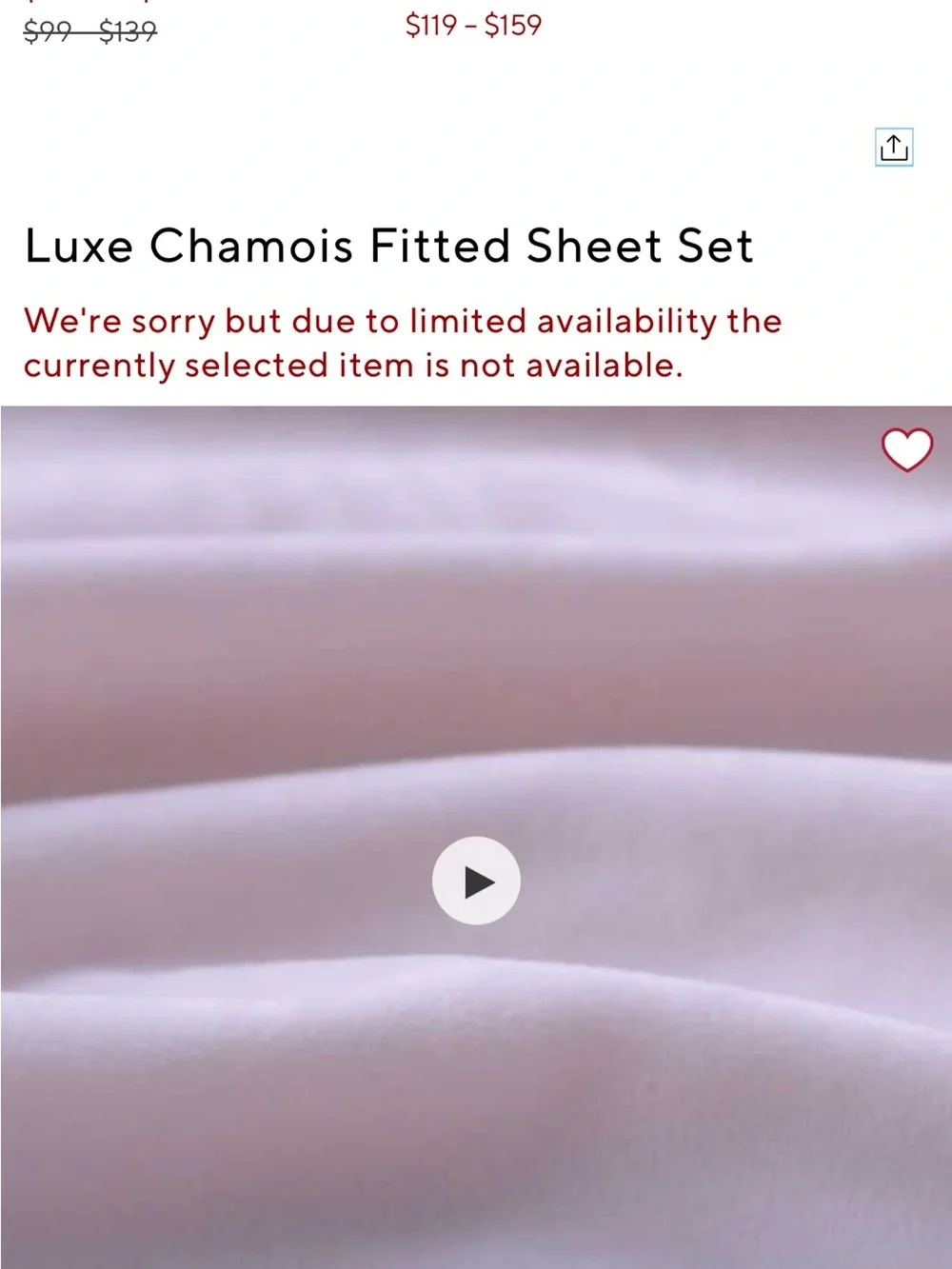 Pottery Barn Teen Luxe Chamois Fitted Sheet Set - Lilac